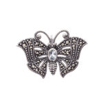 Broșă Argint 925 Fluturaș - Cubic Zirconia - imagine 2