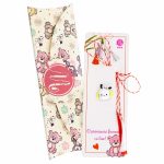 Broșă Pin Mărțișor Copii - Cățeluș cu Căști Galbene