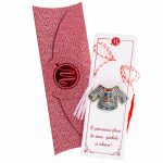 Broșă Mărțișor Motive Tradiționale Ie Multicoloră