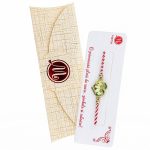 Brățară Alb-Roșu Star Inimă cu Ghiocei