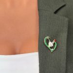 Broșă Ghiocelul și Gărgărița - imagine 3