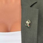 Broșă Star Ghiocel Gingaș - imagine 3