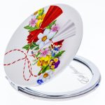 Mărțișor Oglindă Flori Multicolore