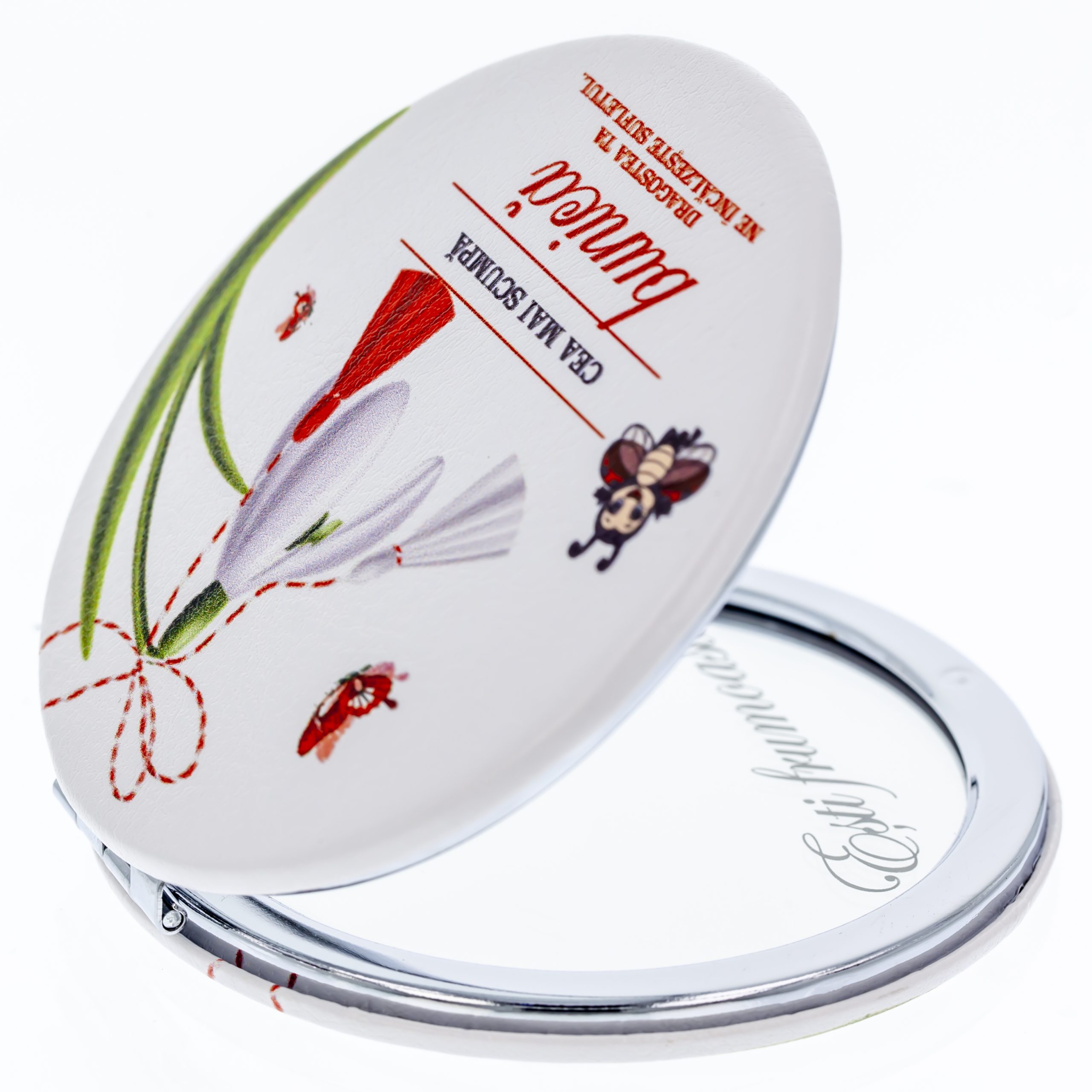 Oglinda-045 Mărțișor Oglindă Cea Mai Scumpă Bunică - imagine 1