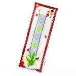 Brățară Textilă - Model Romburi Galbene și Albastre - imagine 2