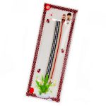 Brățară Textilă - Model Dungi Albastre - imagine 2