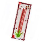 Brățară Textilă - Model Roz și Auriu - imagine 2