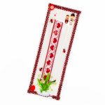 Brățară Textilă - Model Inimioare Roșii - imagine 2