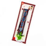 Brățară Textilă - Model Turquoise și Roșu - imagine 2