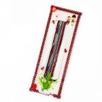 Brățară Textilă - Model Linii Colorate - imagine 2