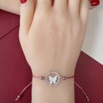 Brățară Zalia Fluturaș Alb - imagine 3