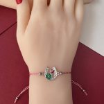 Brățară Zalia Potcoavă cu Trifoi și Buburuză - imagine 3