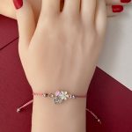 Brățară Zalia Floricică Galbenă - imagine 3