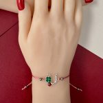 Brățară Zalia Potcoavă, Trifoi și Buburuză - imagine 3