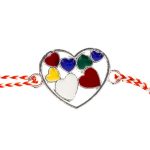 Brățară Zalia Inimioare Colorate - imagine 2