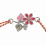 Brățară Zalia Floricică Roz - imagine 2