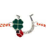 Brățară Zalia Potcoavă, Trifoi și Buburuză - imagine 2