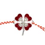 Brățară Zalia Trifoi Roșu - imagine 2