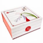 Box Mărțișoare 12 buc. - Brățară Red Gold Plated Alpha - imagine 3