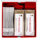 Box Mărțișoare 12 buc. - Brățară Red Gold Plated Little - imagine 2