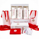 Box Mărțișoare 12 buc. - Brățară Red Gold Plated Little