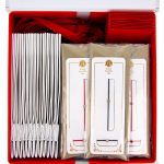 Box Mărțișoare 12 buc. - Set Shiluete Gold Plated - Mixt - imagine 2