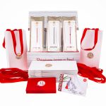 Box Mărțișoare 12 buc. - Set Shiluete Gold Plated - Mixt