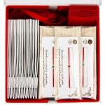 Box Mărțișoare 12 buc. - Brățară Red Gold Plated - Cristal Colorat - imagine 2