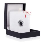Broșă Argint 925 Broască Țestoasă – Onyx