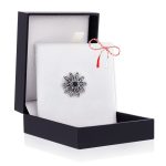 Broșă Argint 925 Model Floricică – Marcasite