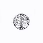 Broșă Argint 925 Arborele Vieții – Marcasite - imagine 2