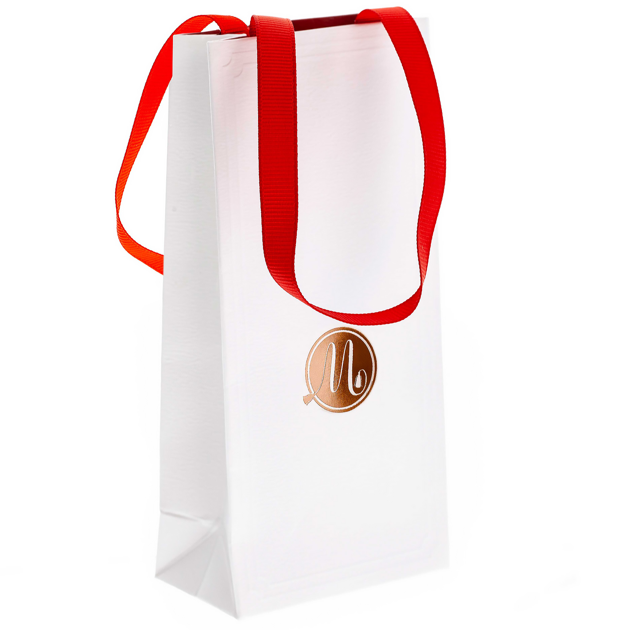 GOLD-1 Pungă Carton - Albă - imagine 1